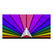 Art Deko sun rainbow (Vorderseite)