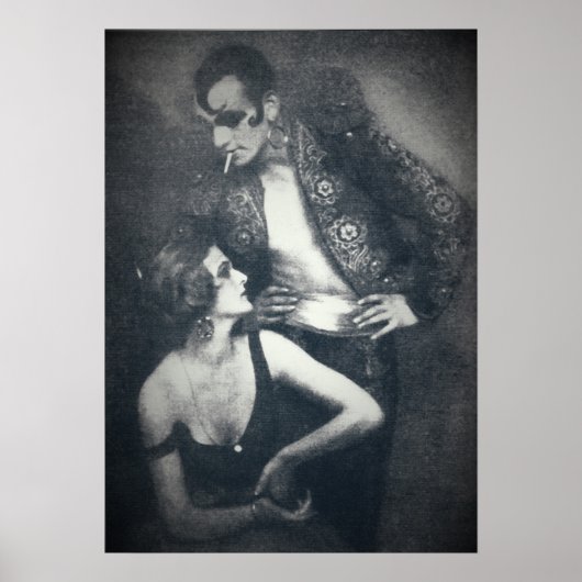 Art Deko Tänzer berber und droste (Vorne)