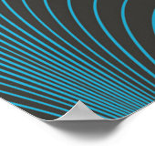 Art Deko Tapete: Schwarzweiß-Muster (Ecke)