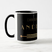 Art Deko Tasse (Links)