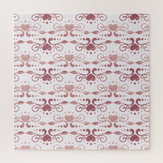 Art Deko, Vintage elegante Tapete. Puzzle (Vertikal)