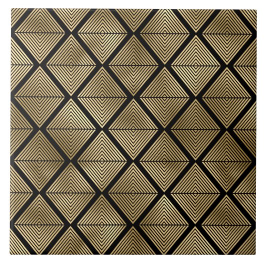 Art Deko Wohngestaltung Keramik Fliese (Vorderseite)