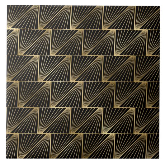 Art Deko Wohngestaltung Keramik Fliese (Vorderseite)