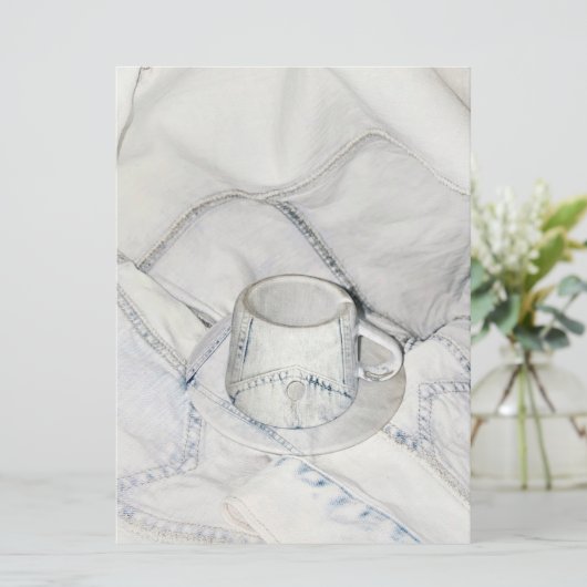 Art Denim Cup (Stehend Vorderseite)