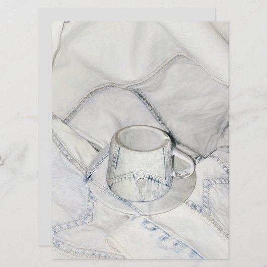 Art Denim Cup (Vorne/Hinten)