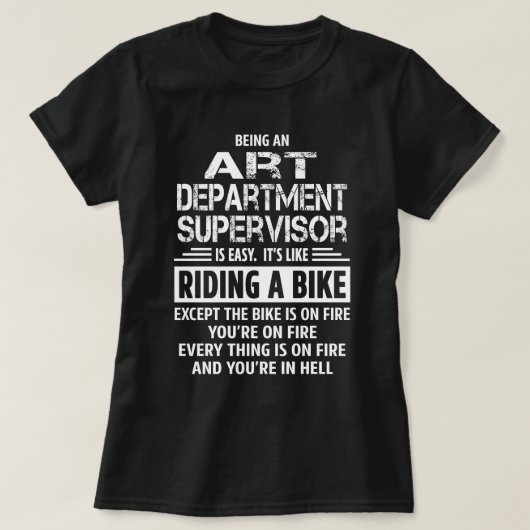 Art Department Supervisor T-Shirt (Design vorne)