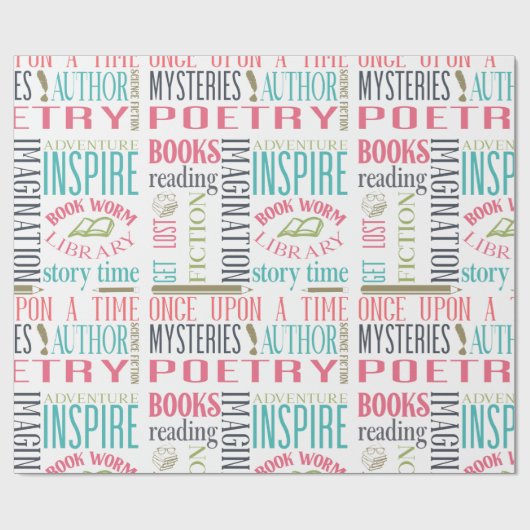 Art der Bibliothek Geschenkpapier (Flach)