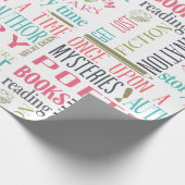 Art der Bibliothek Geschenkpapier (Ecke)