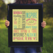 Art der Bibliothek Poster