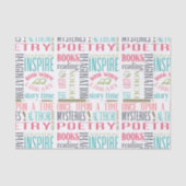 Art der Bibliothek Seidenpapier (Vorderseite)