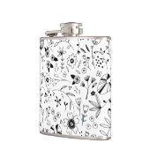 Art der Blumenlinie Flachmann (Links)