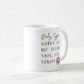 Art der Donuts Kaffeetasse (VorderseiteRechts)