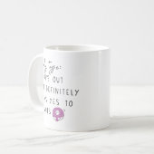 Art der Donuts Kaffeetasse (Vorderseite Links)