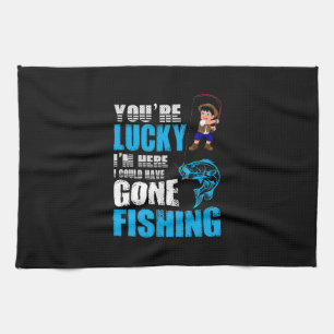 Art der Fischerei Ich hätte den Fischfang verbiete Geschirrtuch