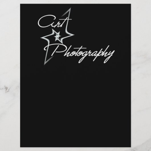 Art der Fotografie Flyer (Vorne)