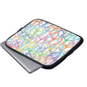 Art der Friedenssicherung Laptopschutzhülle (Vorne Knopf)