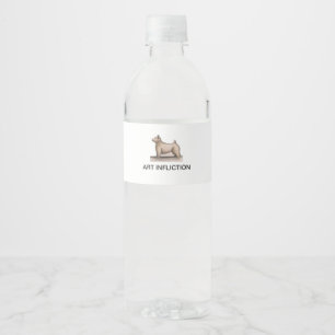 Art der Injektion Klare Flasche Wasserflaschenetikett