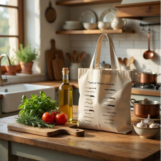Art der italienischen Messer Tote Tasche