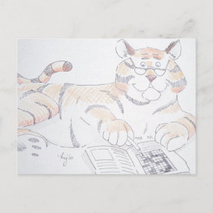 Art der Katze, 5 Buchstaben... Postkarte