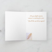 Art der Krebsunterstützung Karte (Innenseite)