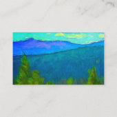 Art der Landschaft Visitenkarte (Rückseite)