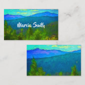Art der Landschaft Visitenkarte (Vorne/Hinten)