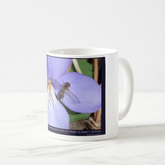 Art der liebenden Vogelart Kaffeetasse (VorderseiteRechts)