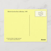 Art der Linienbusmalerei in London Postkarte (Rückseite)