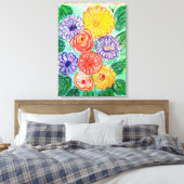 Art der Medien: Premium Wrapped Canvas (Gloss) Leinwanddruck (Insitu (Schlafzimmer))