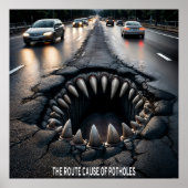 Art der Potholes Poster (Vorne)