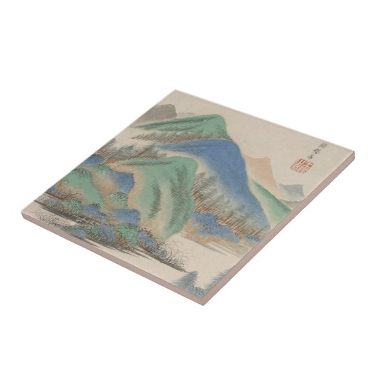 Art der verschiedenen Landschaft der alte Meister| Fliese (Seite)