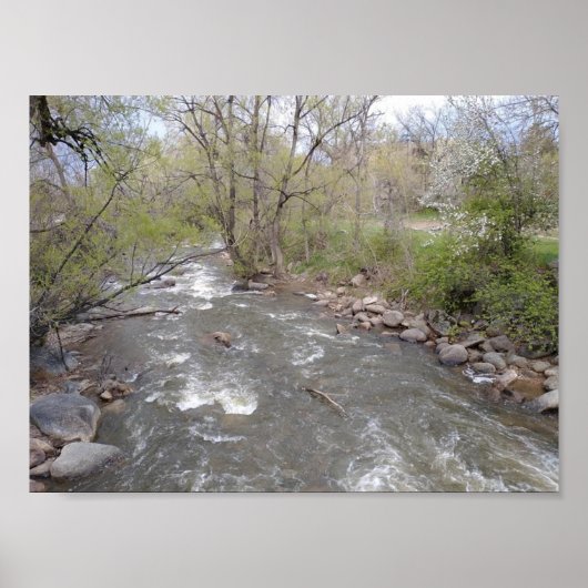 Art des Boulder Colorado Poster (Vorne)