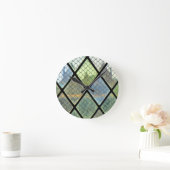 Art des Fensters Runde Wanduhr (Zuhause)