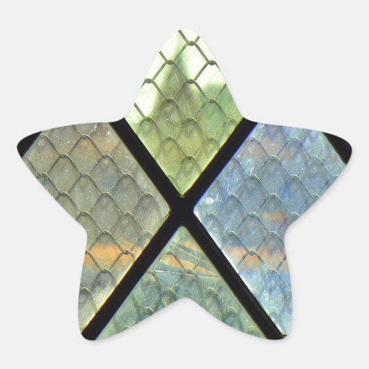 Art des Fensters Stern-Aufkleber (Vorderseite)