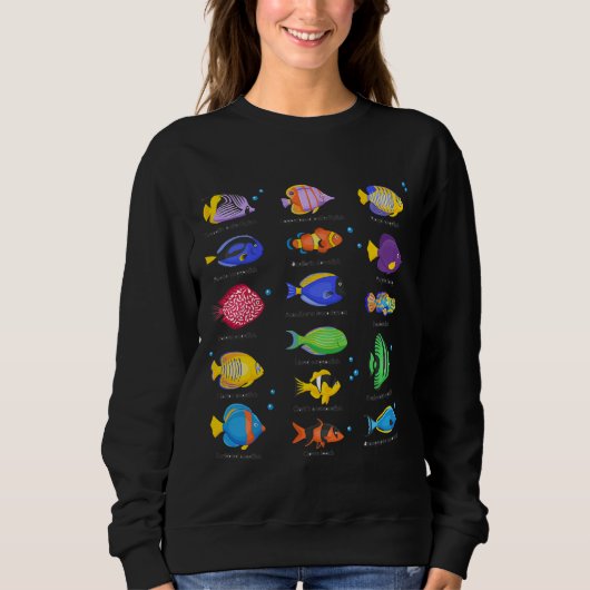 Art des Fischmeers Sweatshirt (Vorderseite)