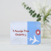 Art des Gepäcks Postkarte (Stehend Vorderseite)