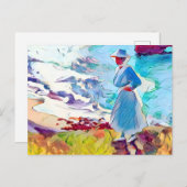 Art des Meeres Postkarte (Vorne/Hinten)