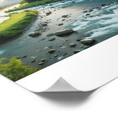 Art des Morgens Poster (Ecke)