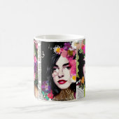 Art des Papierstapels | Vintage Damen Verwandlungstasse (Mittel)