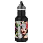 Art des Papierstapels | Vintage Frau Edelstahlflasche (Rechts)