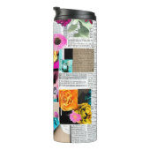 Art des Papierstapels | Vintage Hübsche Frau Thermosbecher (Nach rechts gedreht)