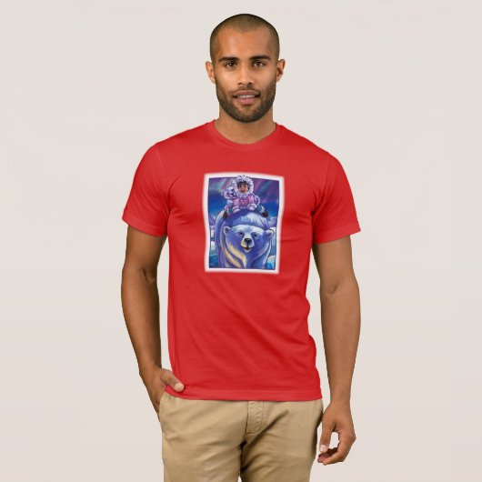 Art des Polar Bären T-Shirt (Vorne ganz)
