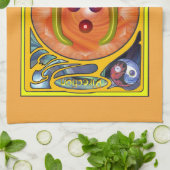 Art des Richtungszeichens Geschirrtuch (Gefaltet)