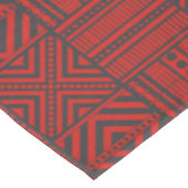Art des roten Tribals Tischdecke (Schrägansicht)