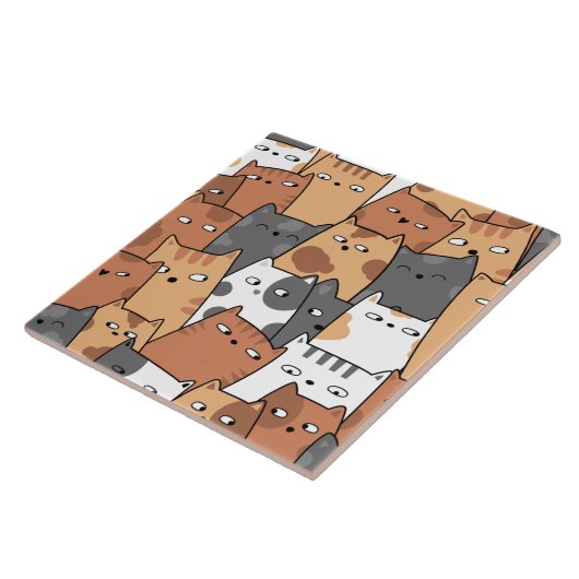 Art des Tierdoodles Fliese (Seite)