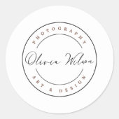 Art & Design Aufkleber (Vorderseite)