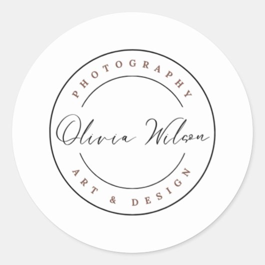 Art & Design Aufkleber (Vorderseite)