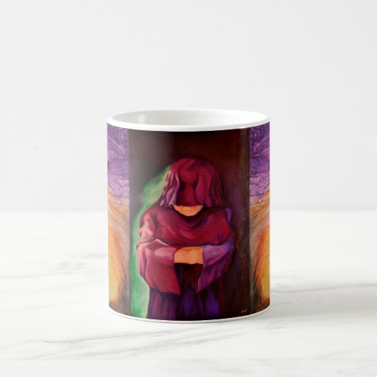 Art Design Coffee Tasse In Ehrfurcht und in Stille (Mittel)