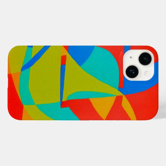 Art Design iPhone Case (Rückseite (Horizontal))