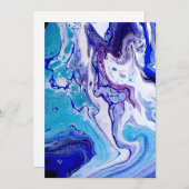 Art Design Notecard Dankeskarte (Vorne/Hinten)